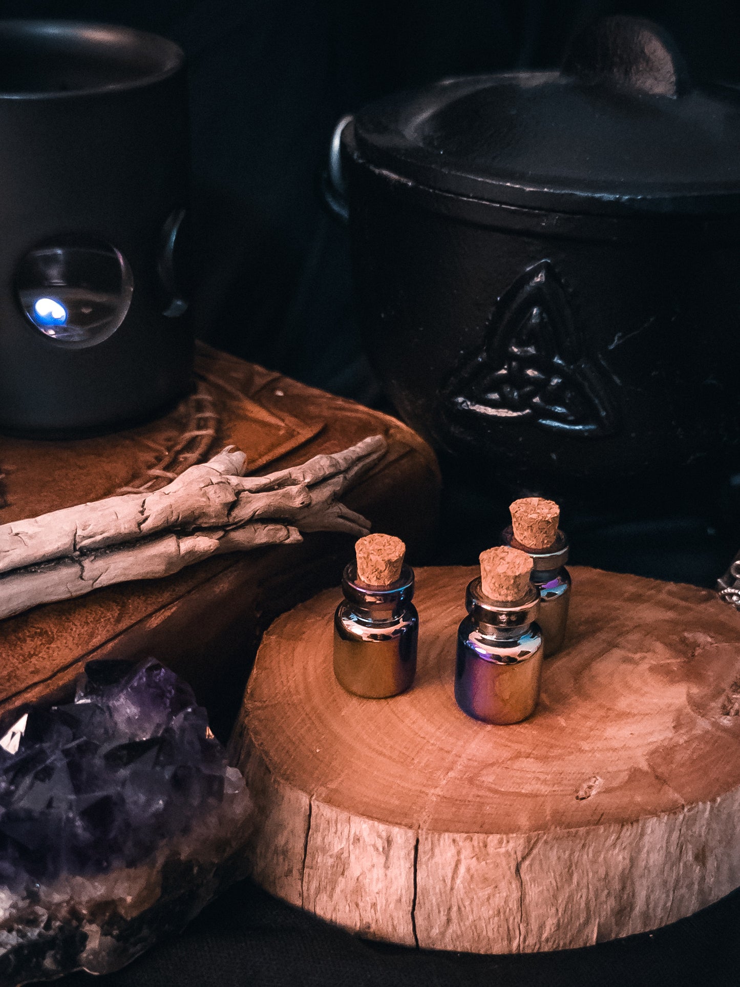 Rainbow Apothecary Bottles - 3 Pack