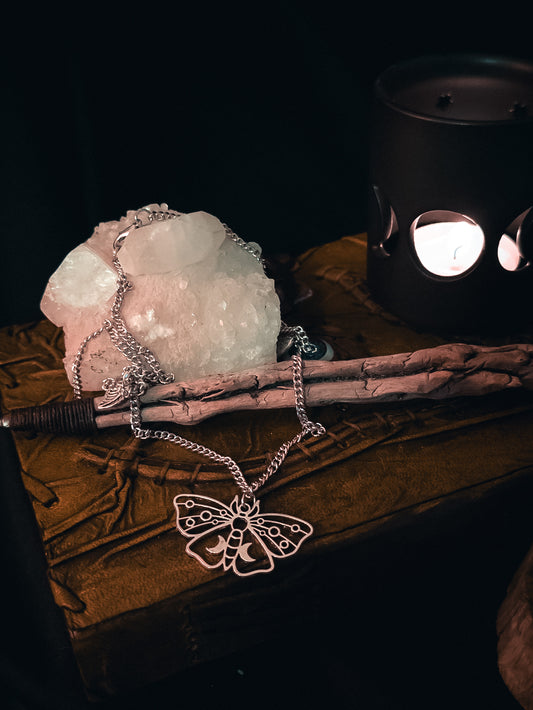 Enchanted Forest Silver Necklace