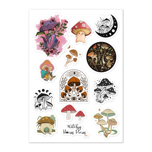 Mushroom Sticker Sheet