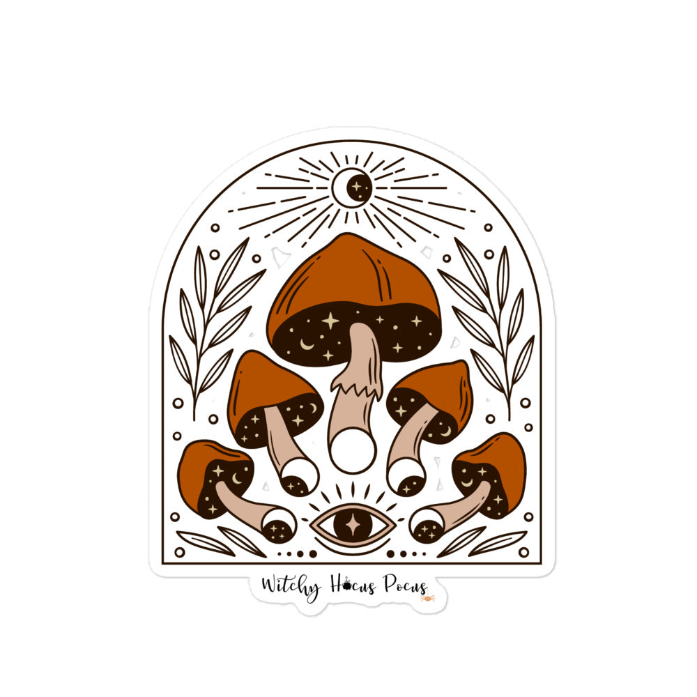 Mushroom Magic Sticker